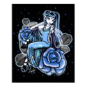 Affinity Blue Rose Fairy Posters posters