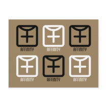 Affinity : Female Postcard