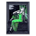 Affinity Green Tattoo Fairy Card