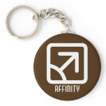 Affinity : Male Dark Keychain