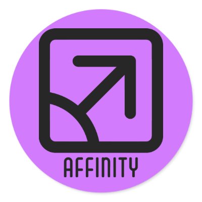 Affinity : Male Round Light Sticker by jamieco