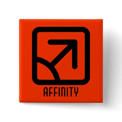Affinity : Male Square Light Pin by jamieco