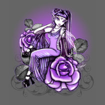 Affinity Violet Rose Fairy Top t-shirts