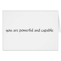 Affirmation Card 12 by loveinvented Affirmation Card 12