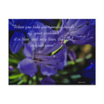 Affirmations & A New World Postcards