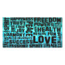 affirmations black - sinus ocean custom photo card