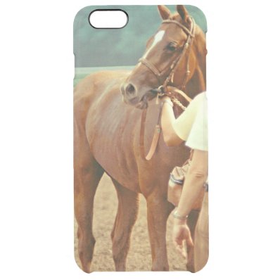 Affirmed Thoroughbred Racehorse 1978 Clear iPhone 6 Plus Case