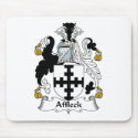 Affleck Family Crest mousepads