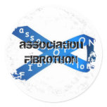 Afflicted 2 round stickers