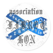 Afflicted around the stickers