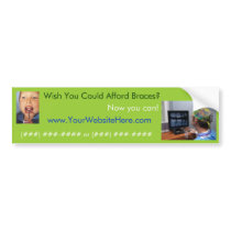 Afford Braces Bumper Sticker
