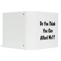 afford me vinyl binders