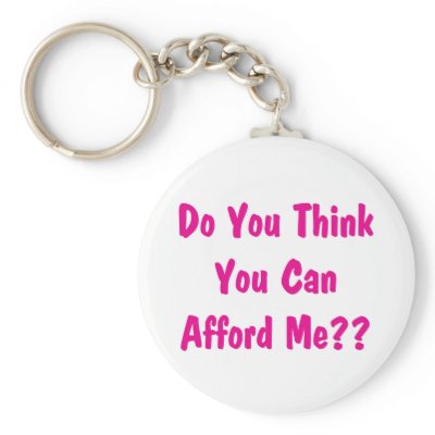 afford me pink keychains by shopaholicchick