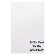 afford me personalized stationery