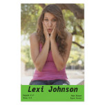 Affordable Comp Cards Models & Actors flyers