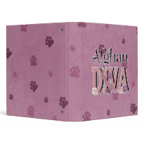 Afghan DIVA 3 Ring Binder