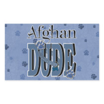 Afghan DUDE Rectangle Sticker