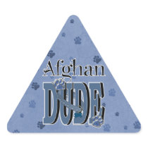 Afghan DUDE Triangle Sticker