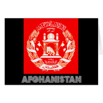 Afghan Emblem Greeting Card
