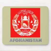 Afghan Emblem Mouse Mat
