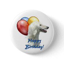 Afghan Happy Birthday Balloon buttons by GreyWolfCreation Afghan Happy Birthday Balloon buttons