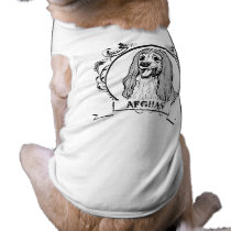 AFGHAN HOUND (2) PET CLOTHING