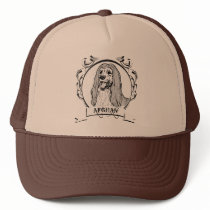 AFGHAN HOUND (2) TRUCKER HATS