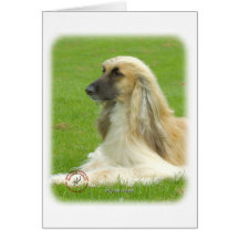 Afghan Hound 9B033D-22 Card