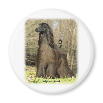 Afghan Hound 9P032D-201 Magnet