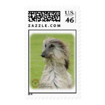 Afghan Hound 9R086D-062 Postage Stamp