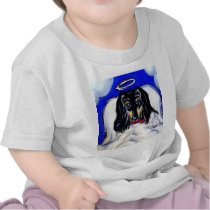 Afghan hound angel t shirts