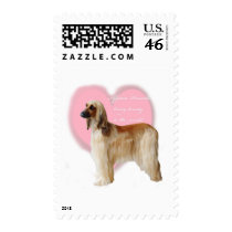 Afghan_Hound_beauty Postage