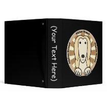 Afghan Hound Binder