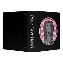Afghan Hound 3 Ring Binder