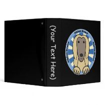 Afghan Hound Binders