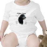 Afghan Hound (blk) History Design Creeper