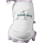Afghan Hound Breed Monogram Dog Tshirt