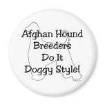 Afghan Hound Breeders Refrigerator Magnet