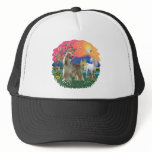 Afghan Hound (brindle cream) Hat