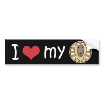 Afghan Hound Bumper Sticker