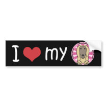 Afghan Hound Bumper Sticker