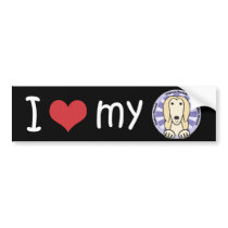 Afghan Hound Bumper Sticker