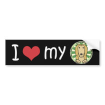 Afghan Hound Bumper Sticker
