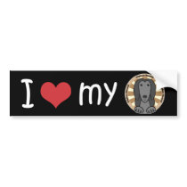 Afghan  Hound Bumper Sticker