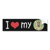 Afghan Hound Bumper Sticker