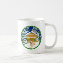 afghan hound cabin mugs