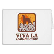 Afghan Hound Greeting Cards
