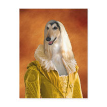 Afghan Hound Card Nobility Dogs Gift Postcards