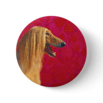 Afghan Hound Cards and GIfts Button
