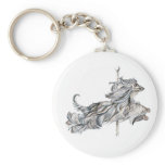 Afghan Hound Carousel Jump Keychain